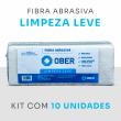 Fibra De Limpeza Leve Limtech 10 Unidades - 470g/m²