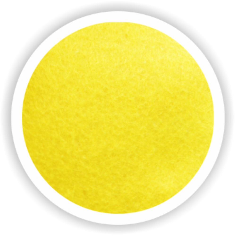 Feltro Feltcolor Liso Amarelo Canário- 70cm x 50cm