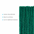 Fibra de Limpeza Pesada Limtech - 10 Unidades - 504g/m² - Verde
