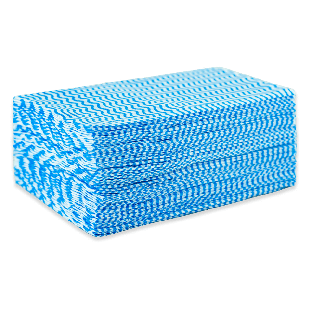Pano Multiuso Wiper Limtech - 33cm X 50cm - 45g/m² - 50 Folhas - Azul
