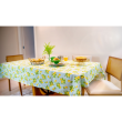 Toalha de Mesa Retangular 6 Lugares 1,50m x 2,10m - Linha Limpa Bem Cor:Guy Acácia;Tamanho:6 Lugare