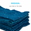 Kit 10 Esfregão Superflex Azul Escuro - 70cm x 41cm
