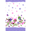 Kit 5 Pano De Prato Estampado - 68cm X 44cm