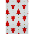 Kit 5 Pano de Prato Reno Metalizado Natal - 59cm X 40cm